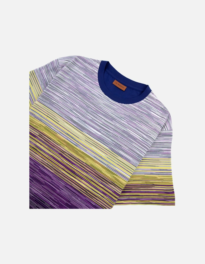 Slub Cotton Jersey Crewneck T Shirt Multi F500r