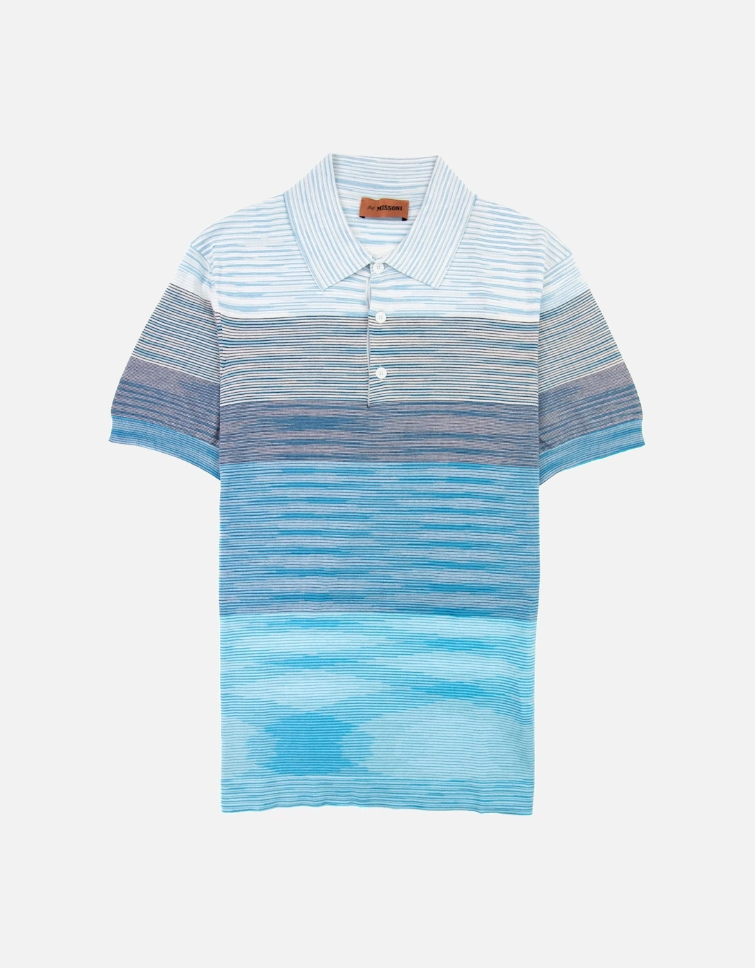 Degrade Striped S/s Polo Sky Multi S7294, 4 of 3