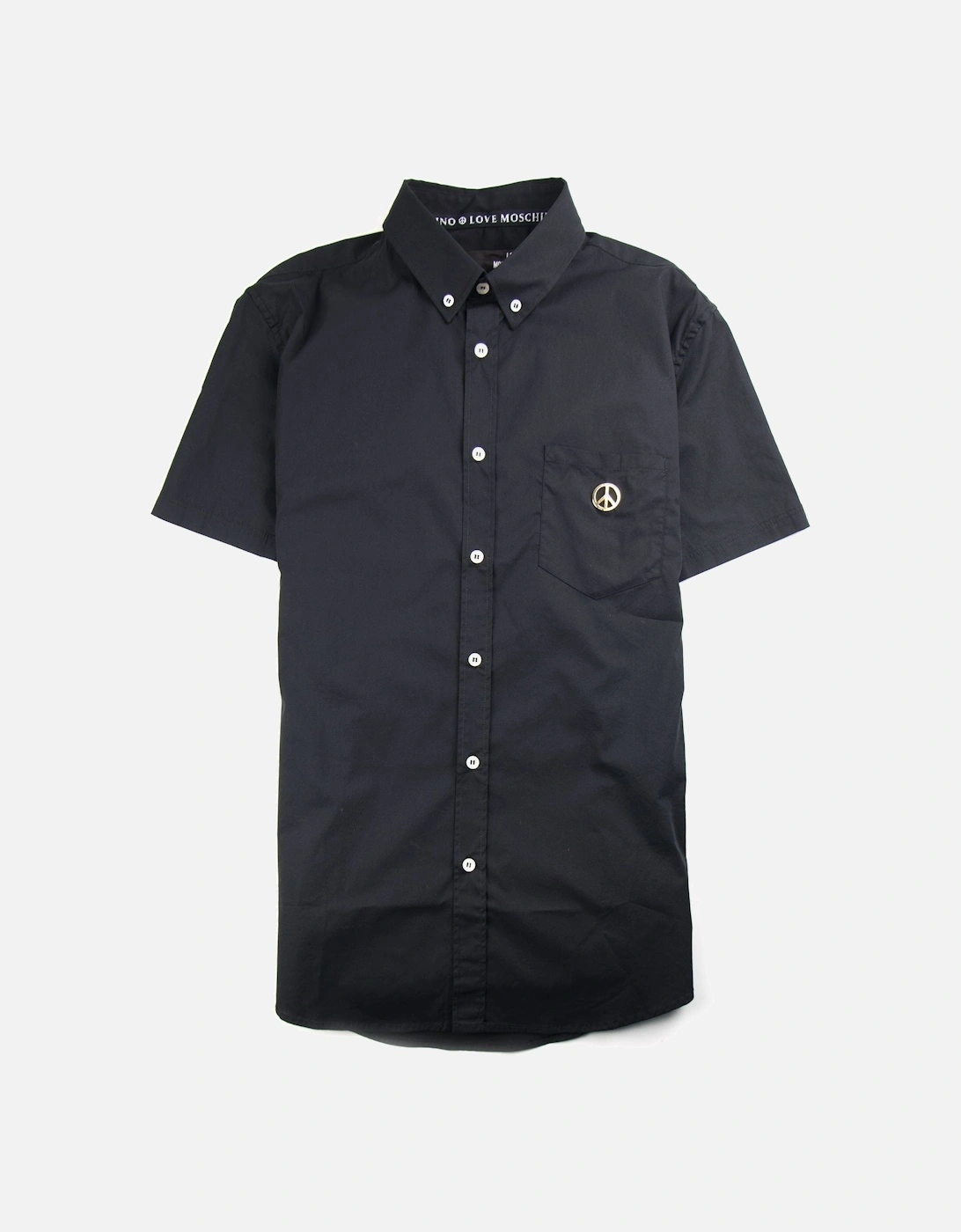Short Sleeve Shirt Pocket Badge Black, 3 of 2