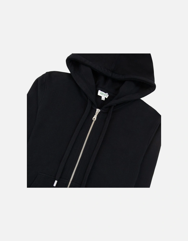 Tiger Hoody Zip Black/blue