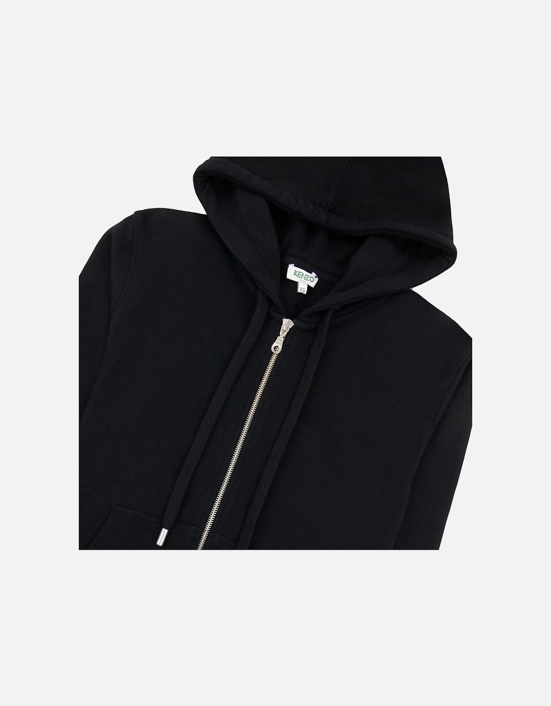 Tiger Hoody Zip Black/blue