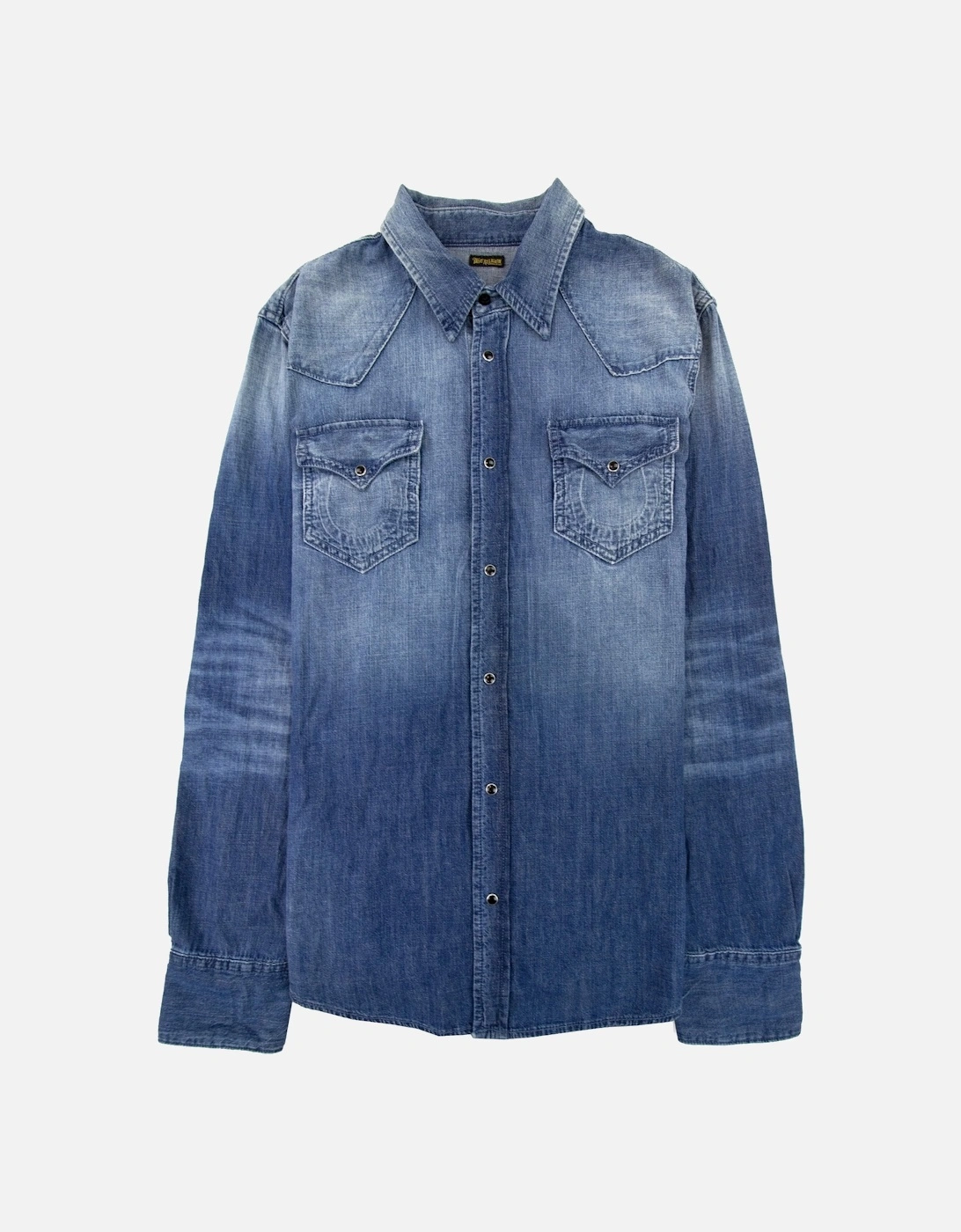 Core Jake Western Shirt Denim, 5 of 4
