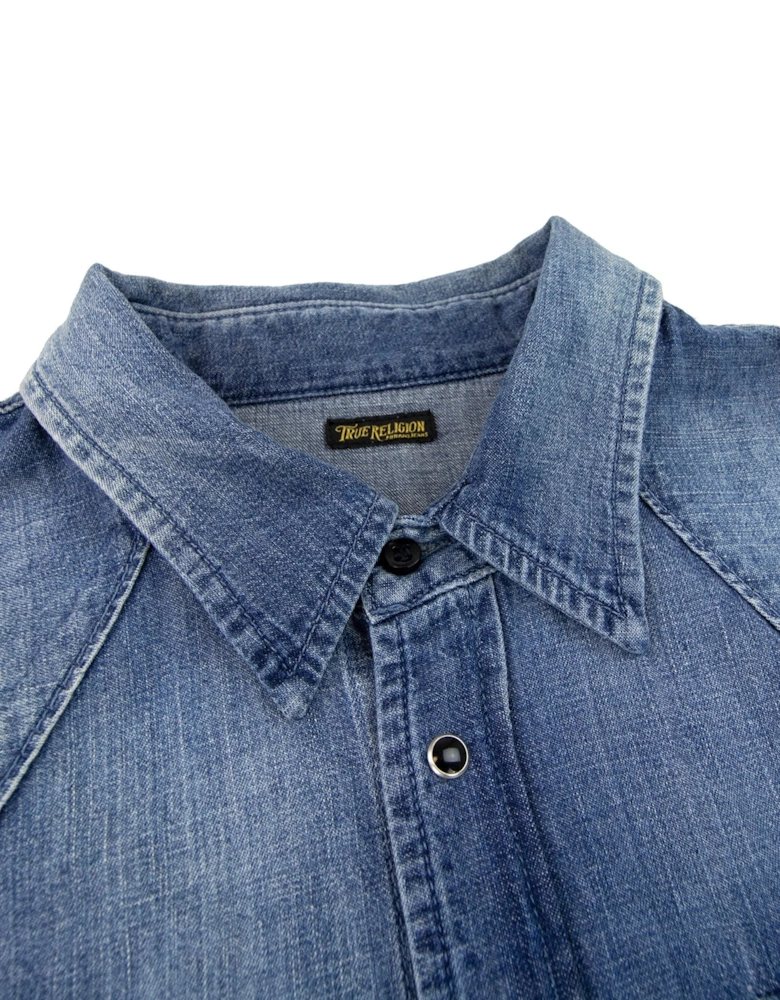Core Jake Western Shirt Denim