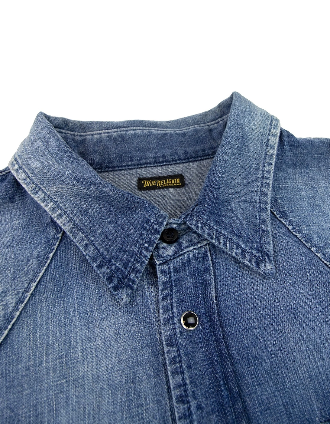 Core Jake Western Shirt Denim