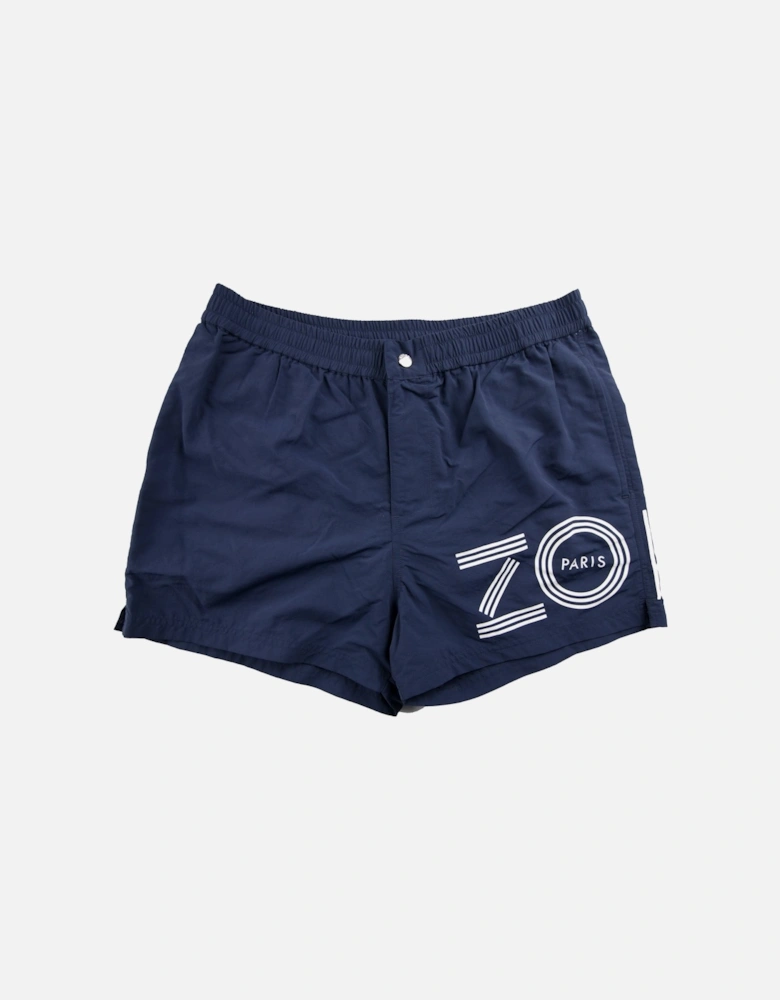 Side Logo Swim Shorts Navy