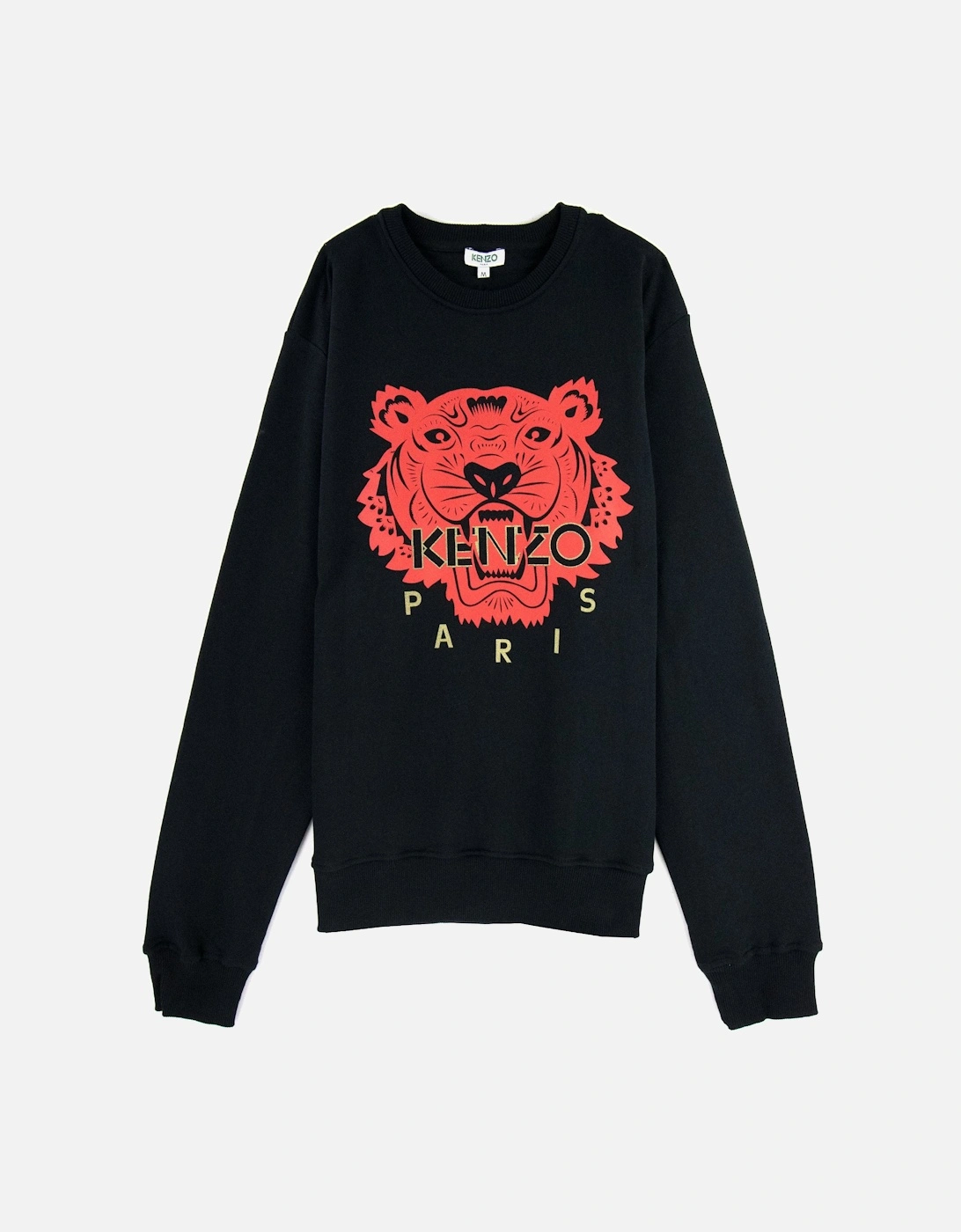 Red Tiger Print Sweatshirt Black/red, 4 of 3