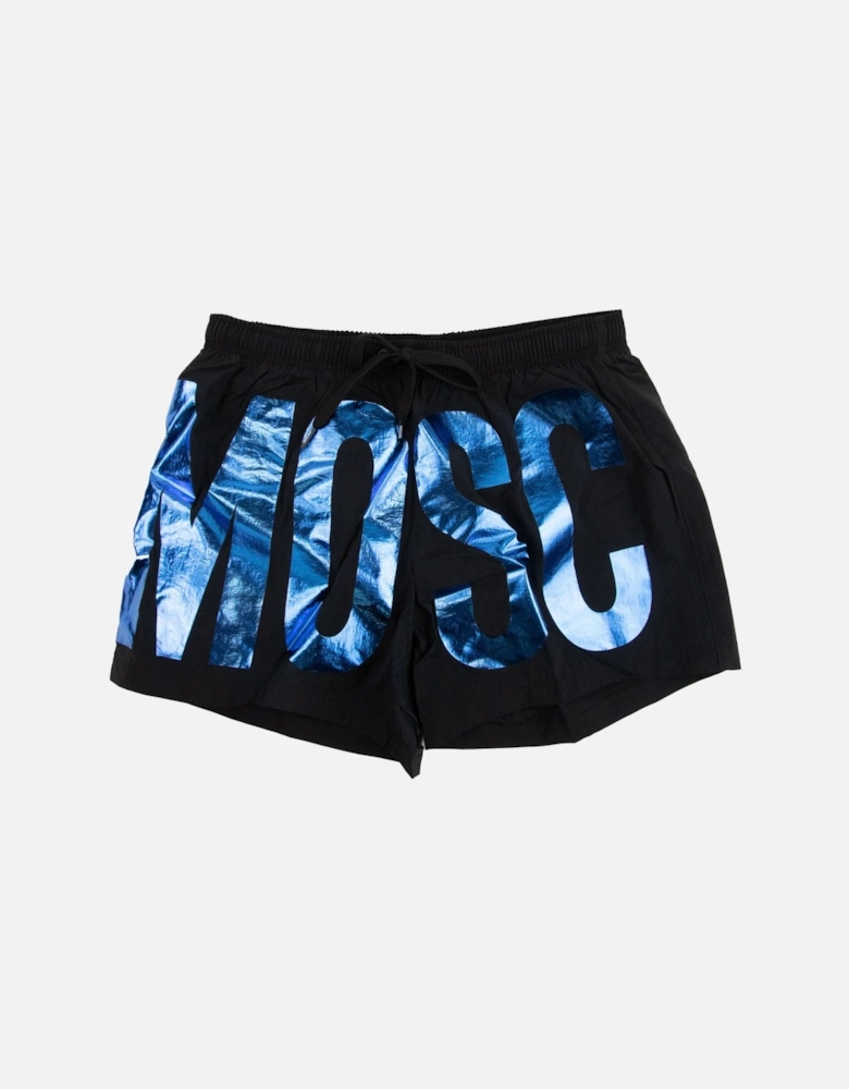 Underwear Foil Swim Shorts Black/Blue