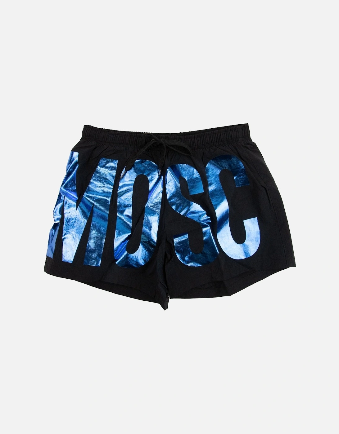 Underwear Foil Swim Shorts Black/Blue, 3 of 2