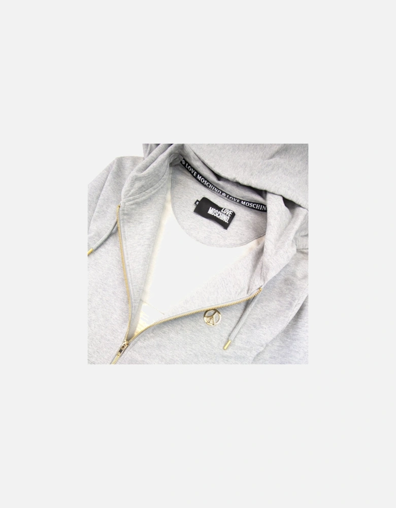 Metal Peace Hoody Light Grey