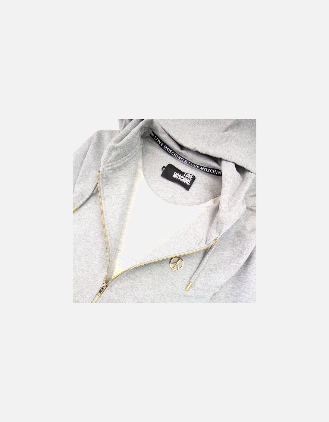 Metal Peace Hoody Light Grey