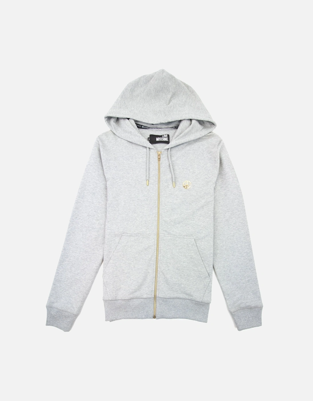 Metal Peace Hoody Light Grey, 6 of 5
