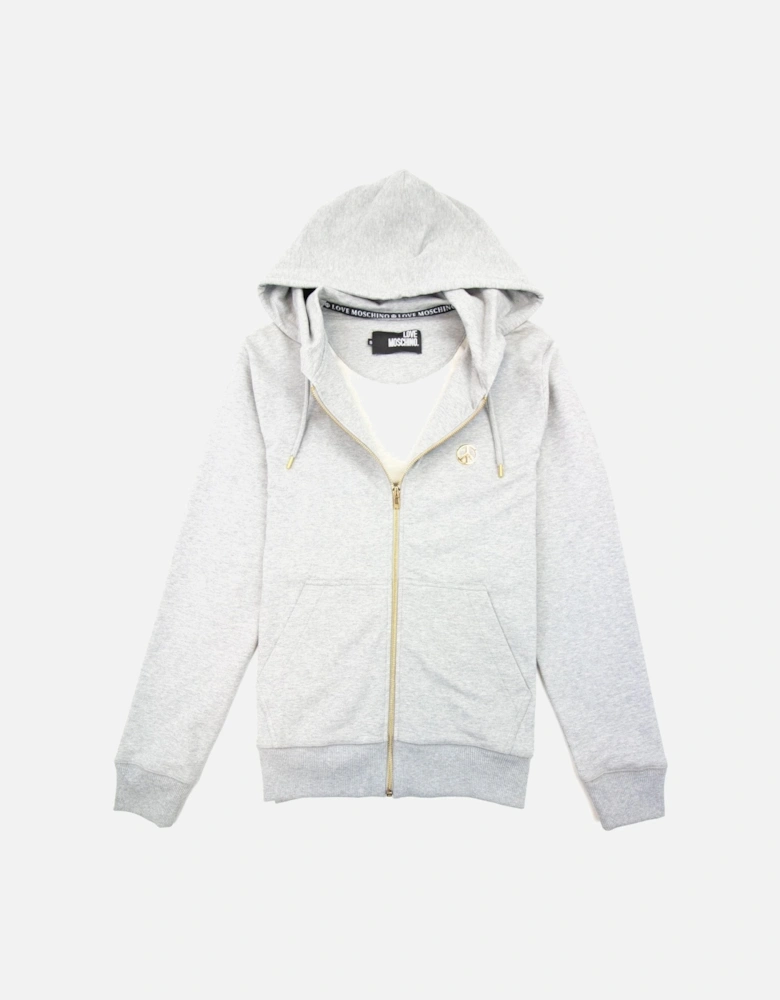 Metal Peace Hoody Light Grey