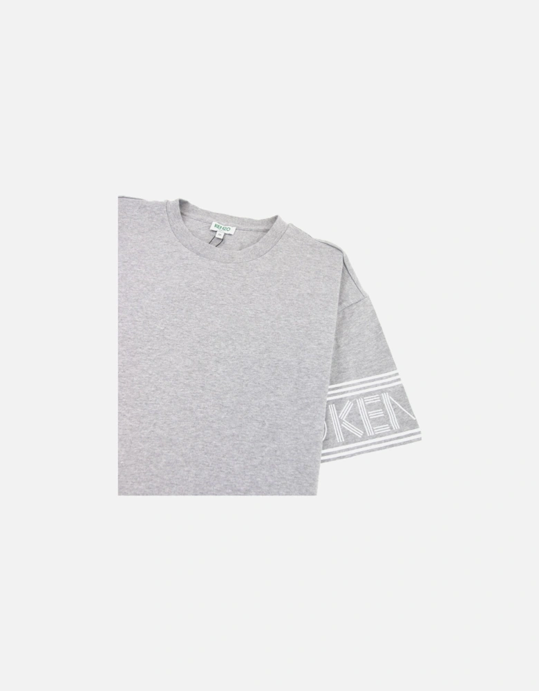Sleeve Logo T-shirt Grey