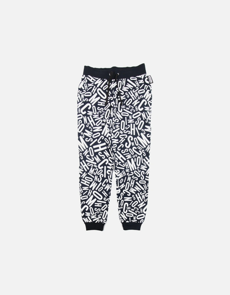 Underwear All Over Logo Bottoms Black