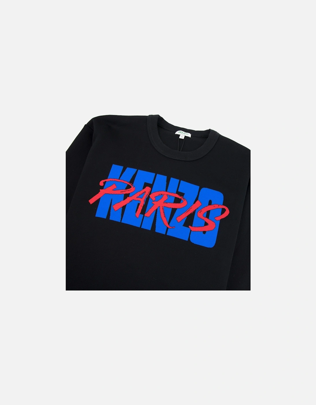 Script Paris Sweatshirt Black