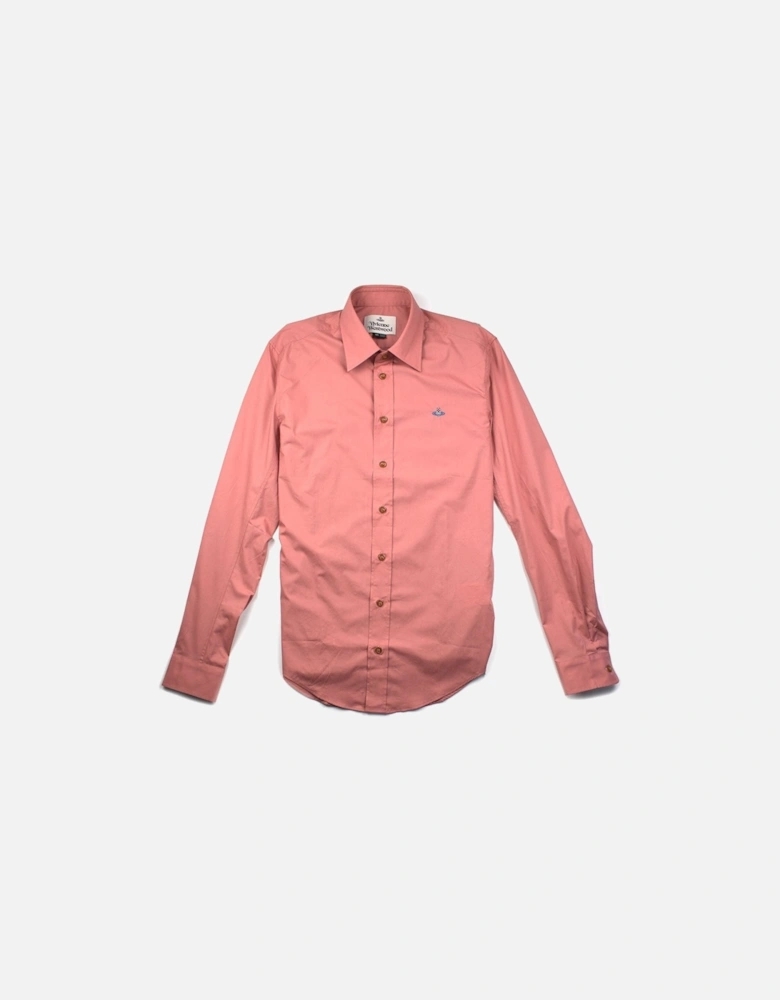 Slim Fit Shirt Coral