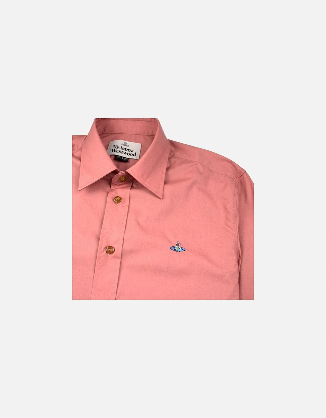Slim Fit Shirt Coral