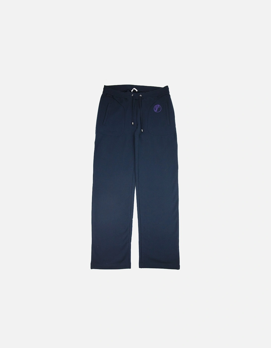 Logo Straight Cuff Pants Navy, 3 of 2