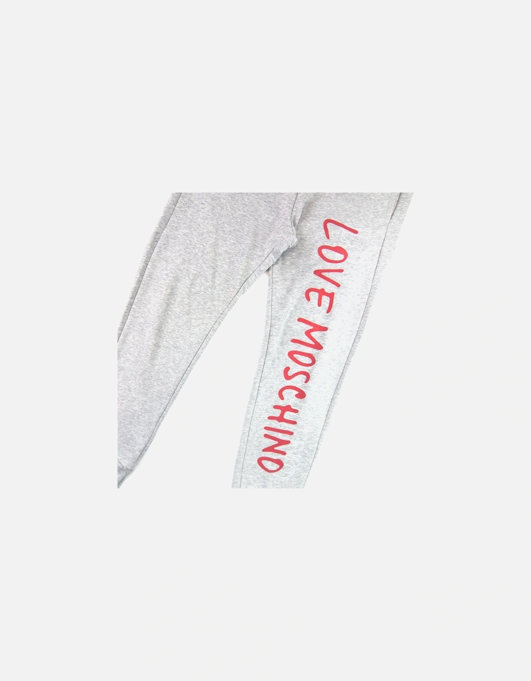 Overlap Script Logo Sweatpants Grey