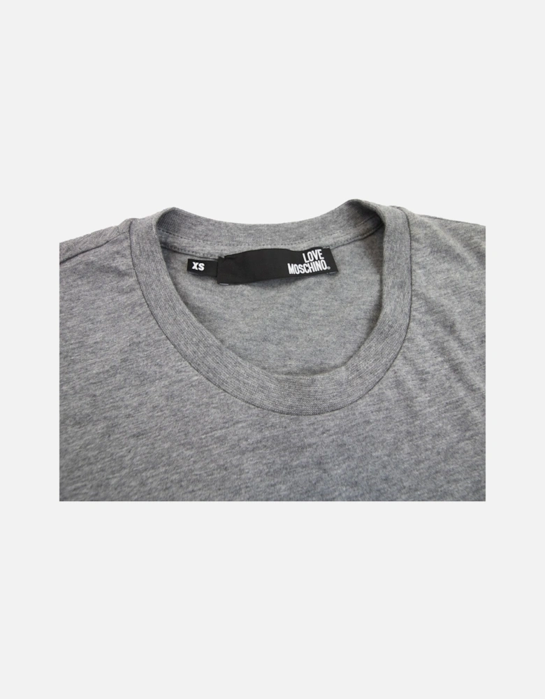 Authentic 3d Print T Shirt Grey MX1