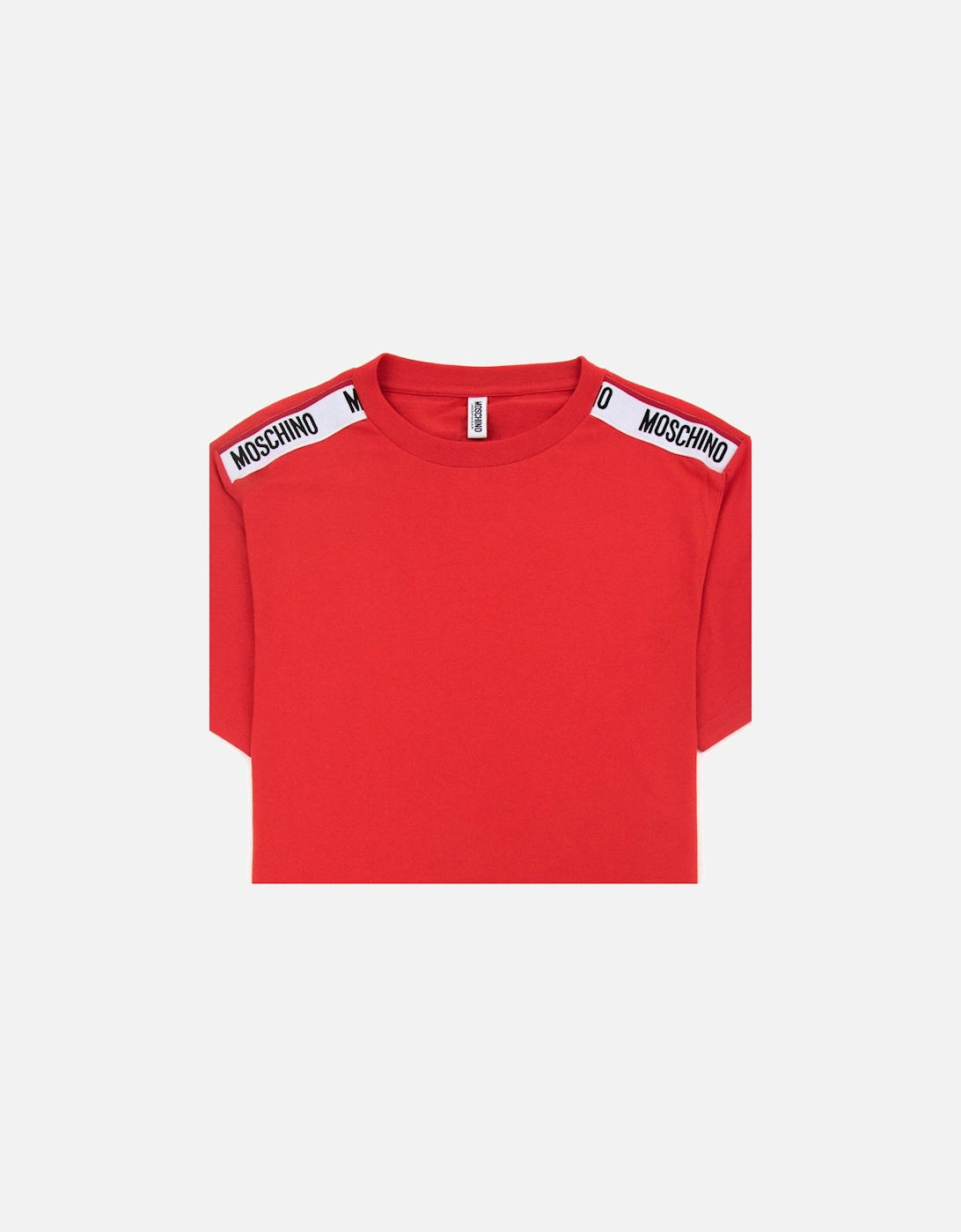 Underwear Tape Logo T-shirt Red 0113