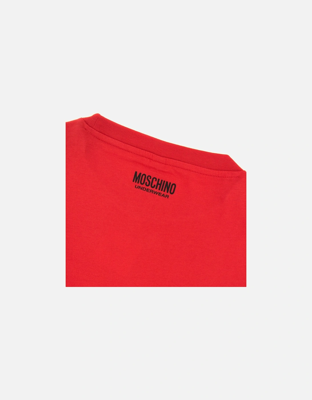 Underwear Tape Logo T-shirt Red 0113