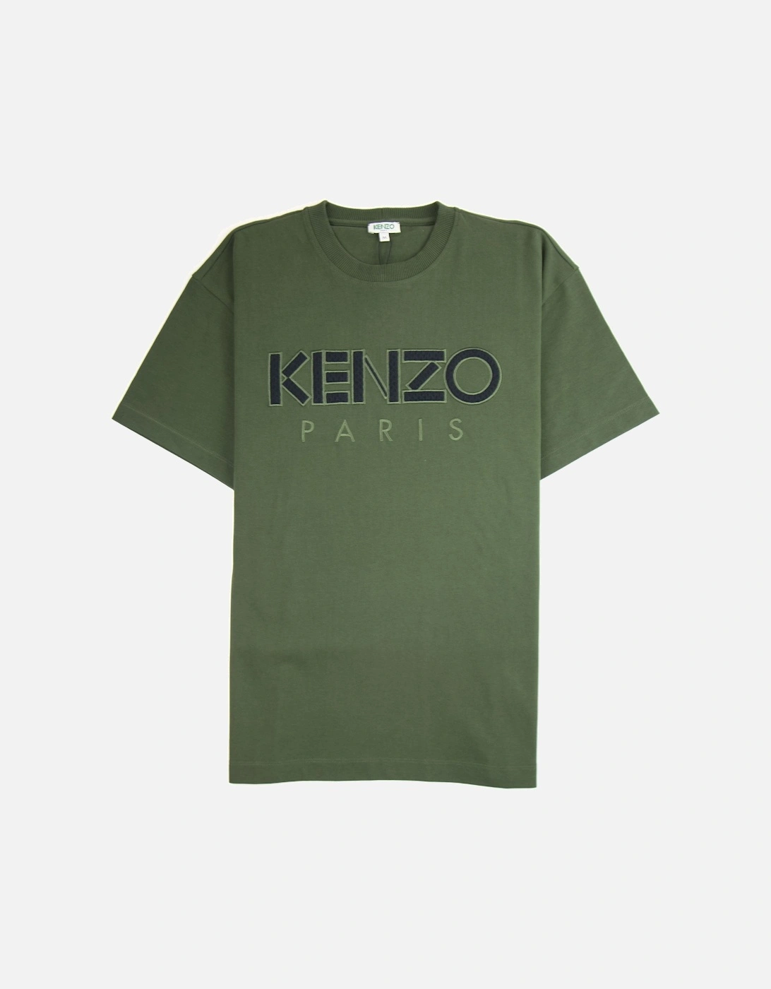 Mesh Logo Heavyweight T-shirt Khaki, 3 of 2