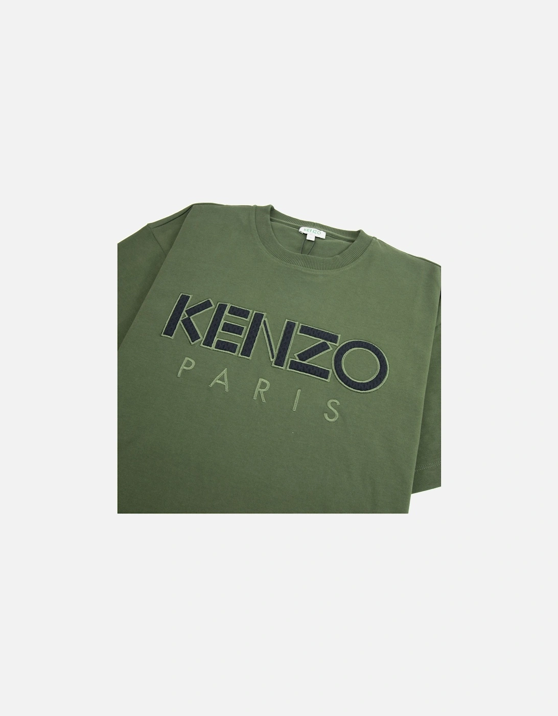 Mesh Logo Heavyweight T-shirt Khaki