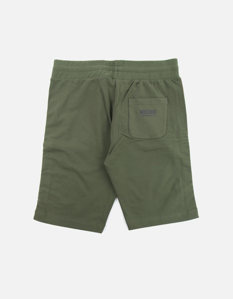 Underwear Logo Tape Shorts Khaki 0430