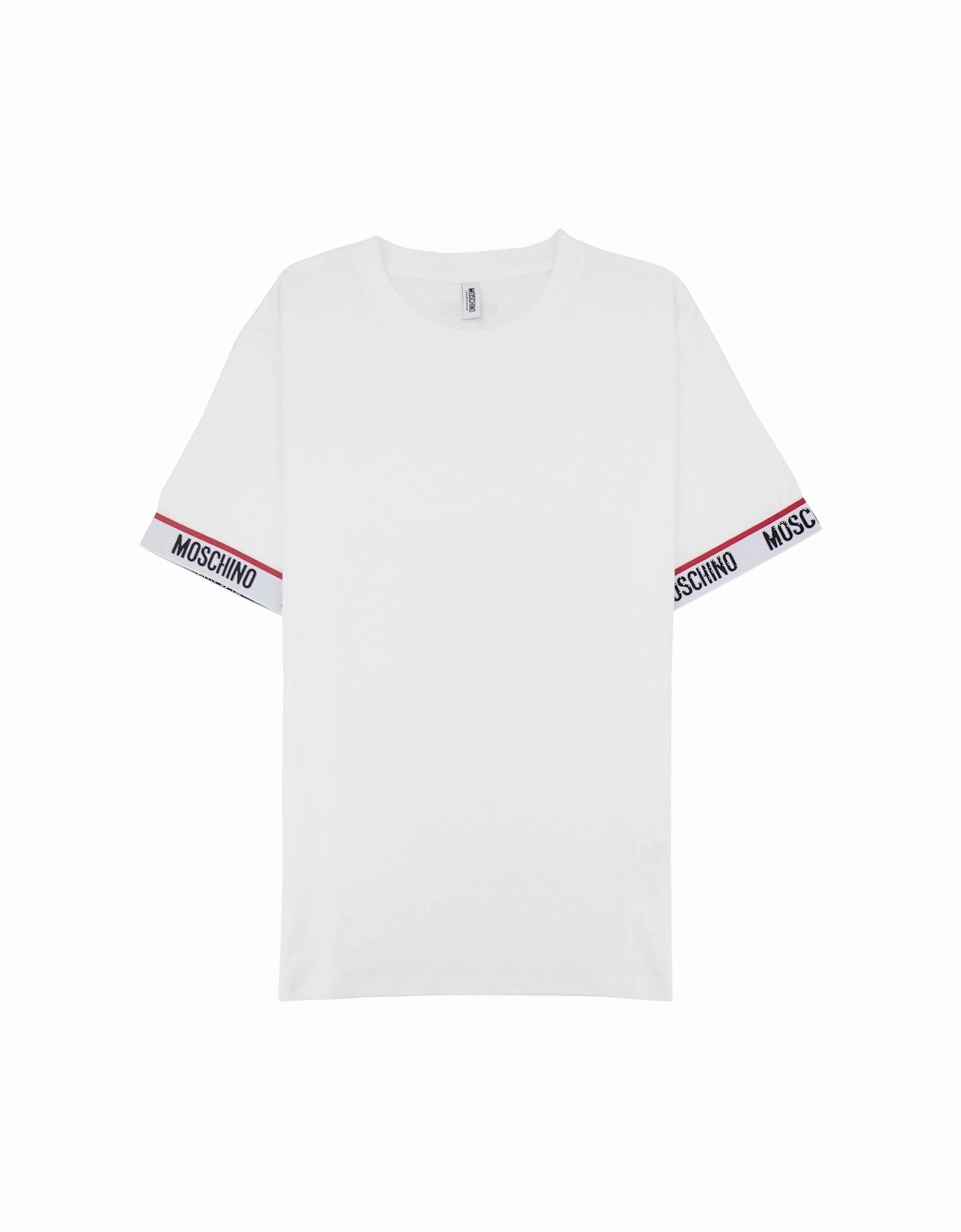 Underwear Tape Cuff Sleeve T Shirt White 0001, 5 of 4