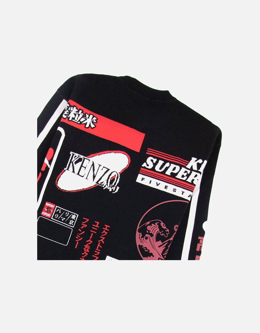 Rice Bags Knitted Jumper Black