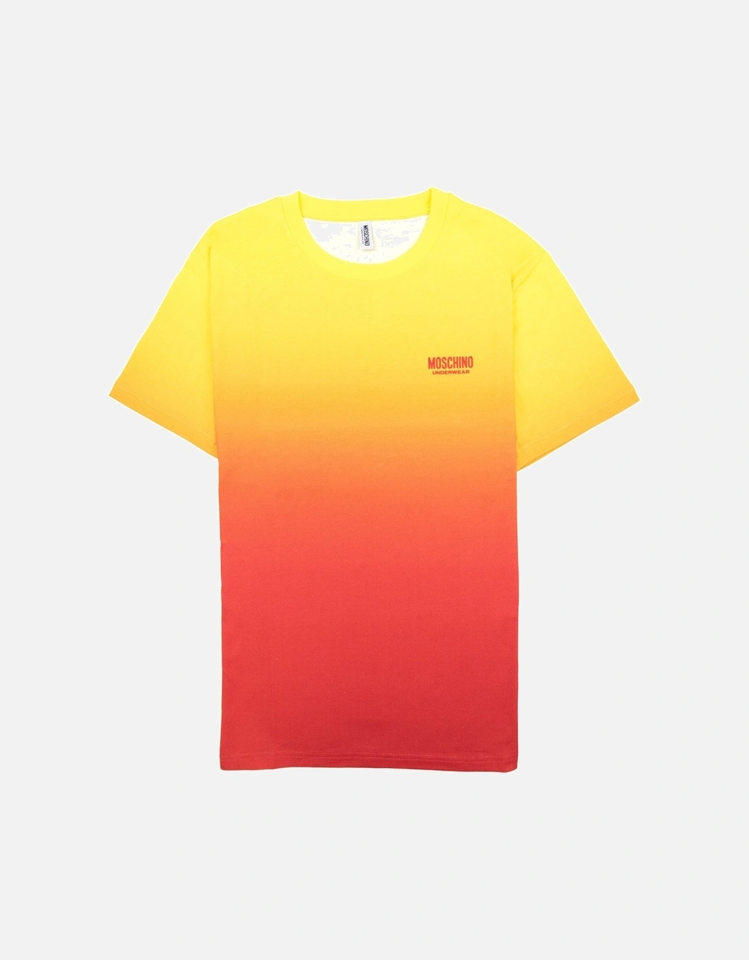 Underwear Logo Tape Lounge T Shirt Yellow/red, 6 of 5