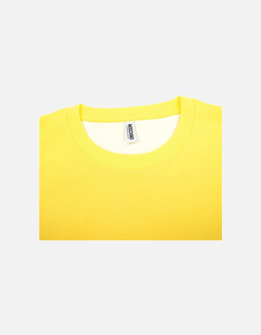Underwear Logo Tape Lounge T Shirt Yellow/red