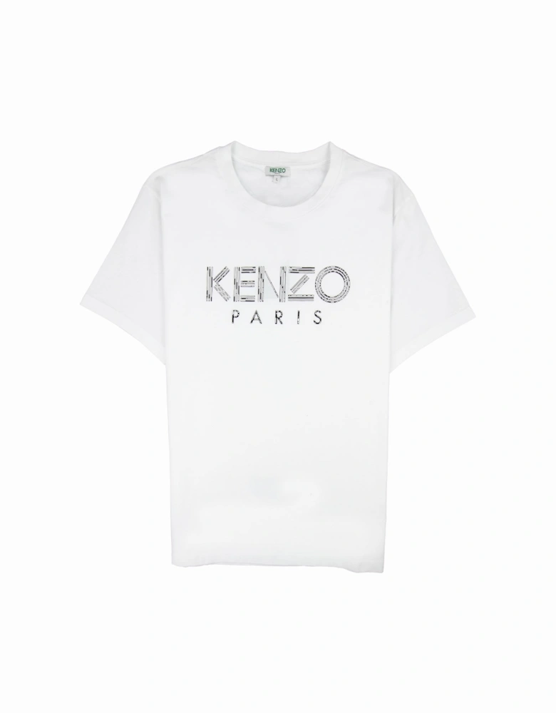 Classic Paris Tee White