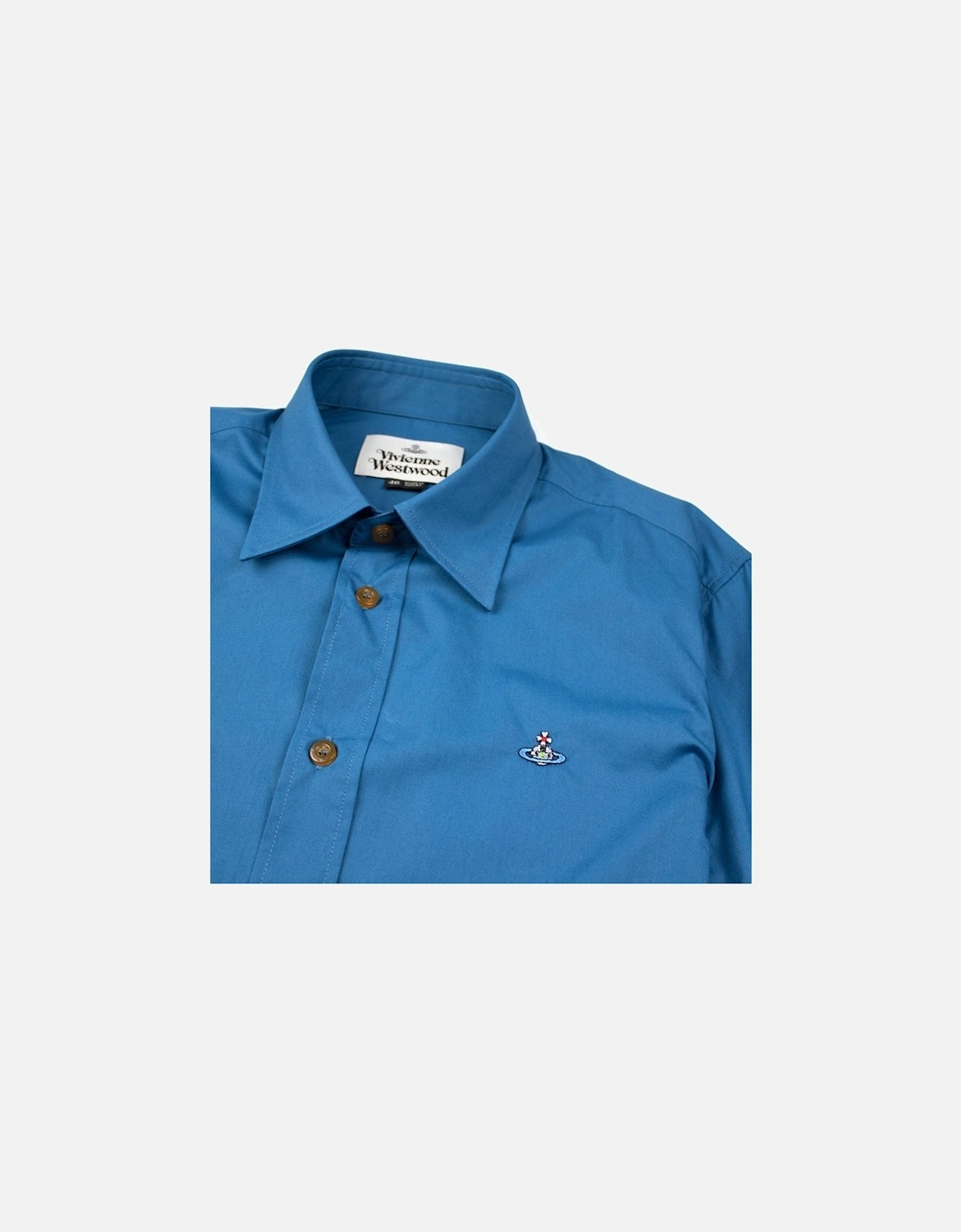 Slim Fit Shirt Turquoise