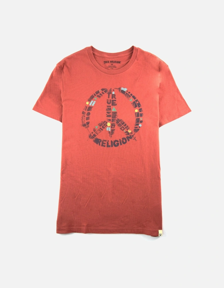 Mondo Peace S/s T Shirt Safron