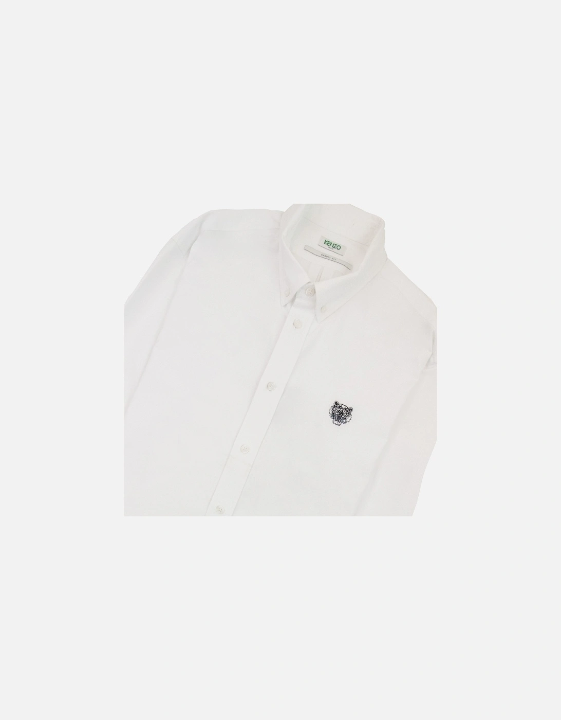 Casual Tiger Shirt White