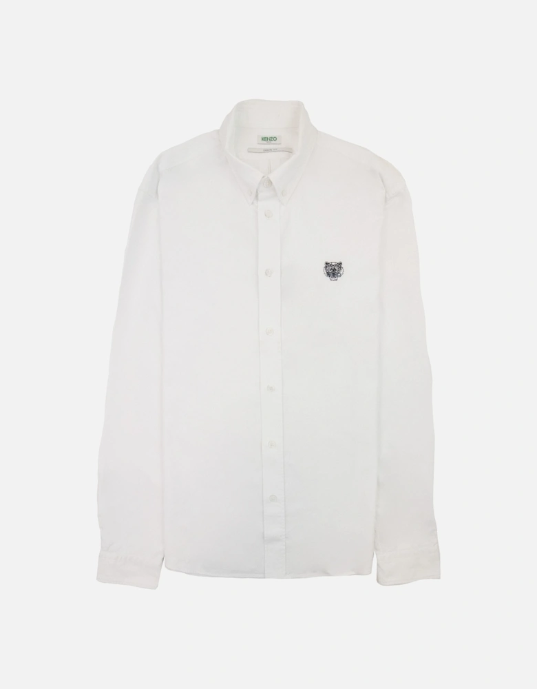 Casual Tiger Shirt White