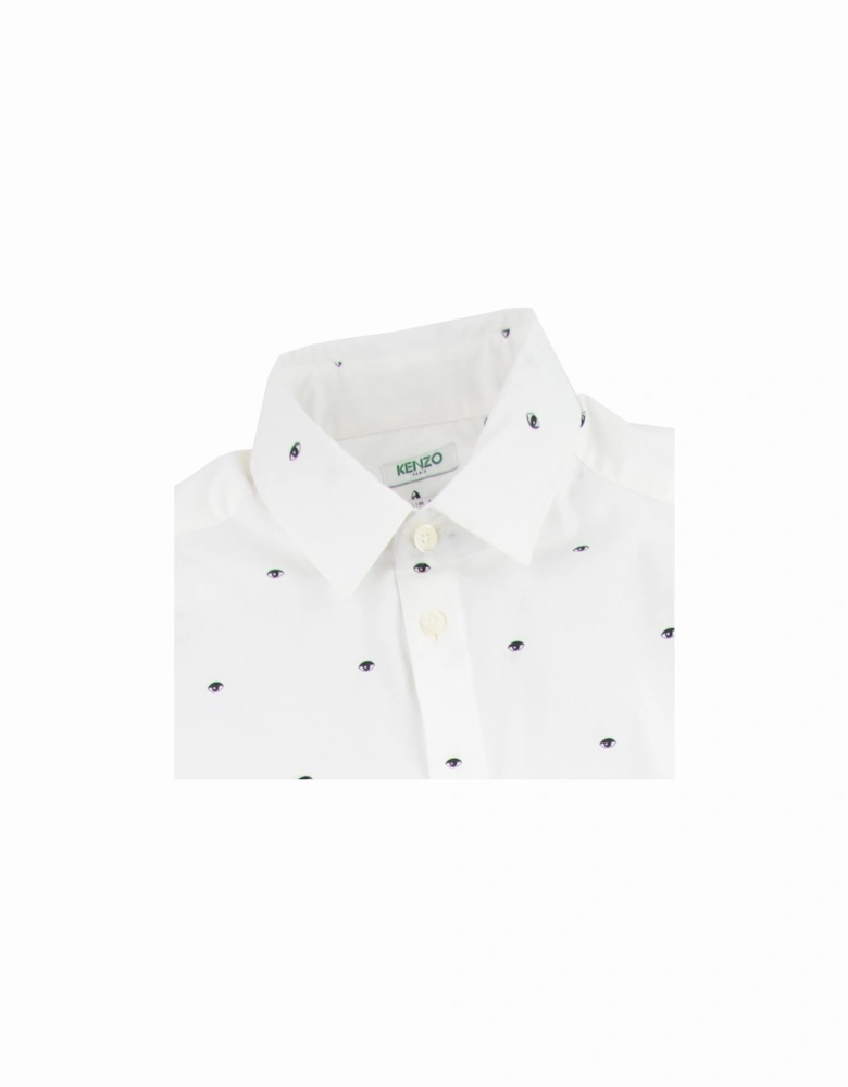 Eye Slim Fit Shirt White