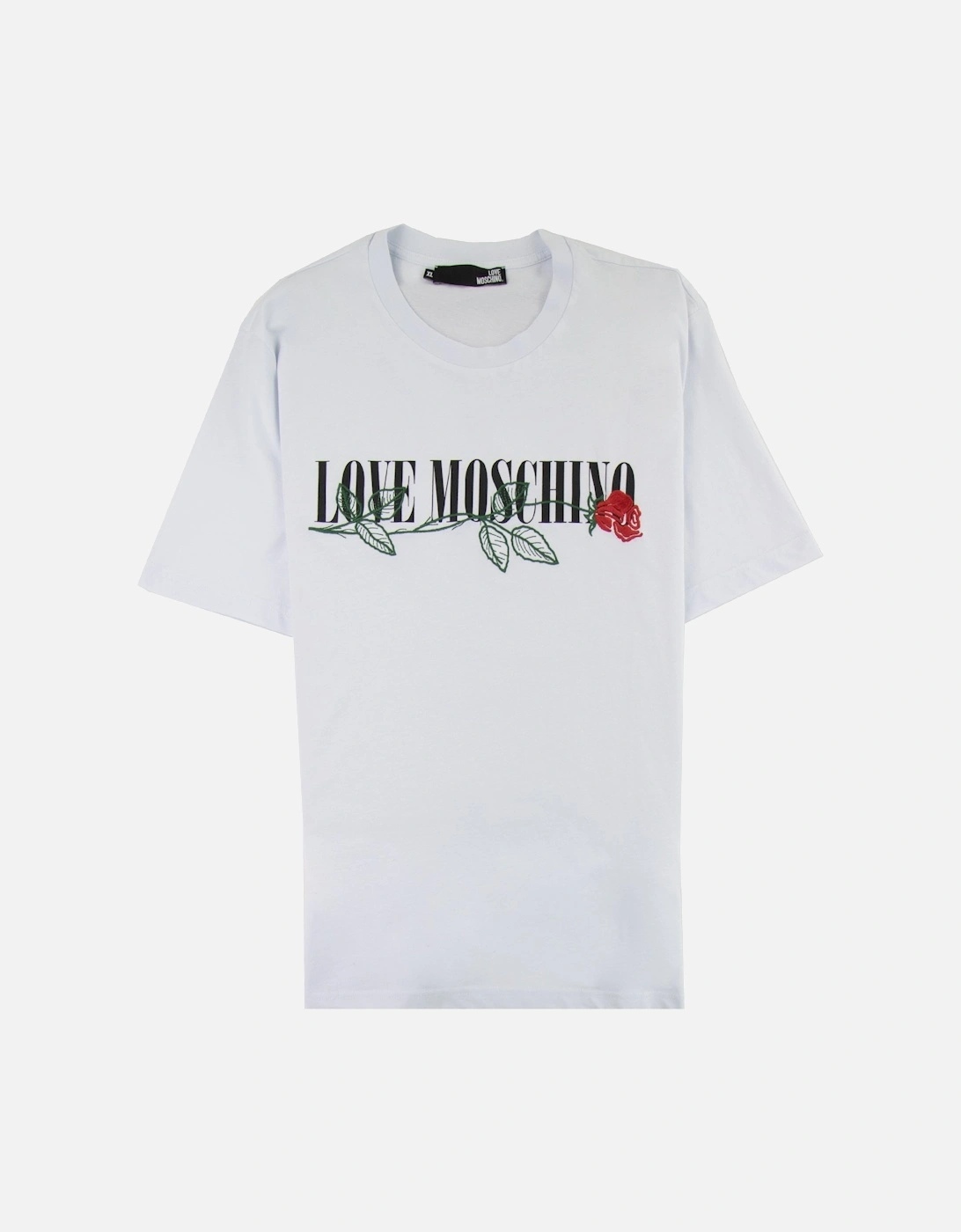 Rose Logo T-shirt White, 3 of 2