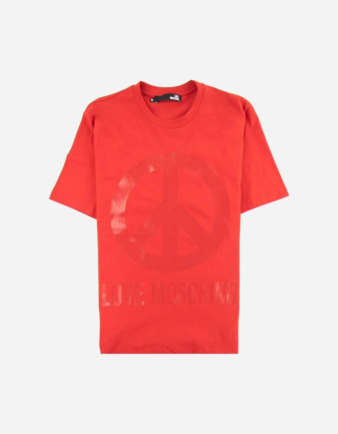 Peace T-shirt Red, 3 of 2