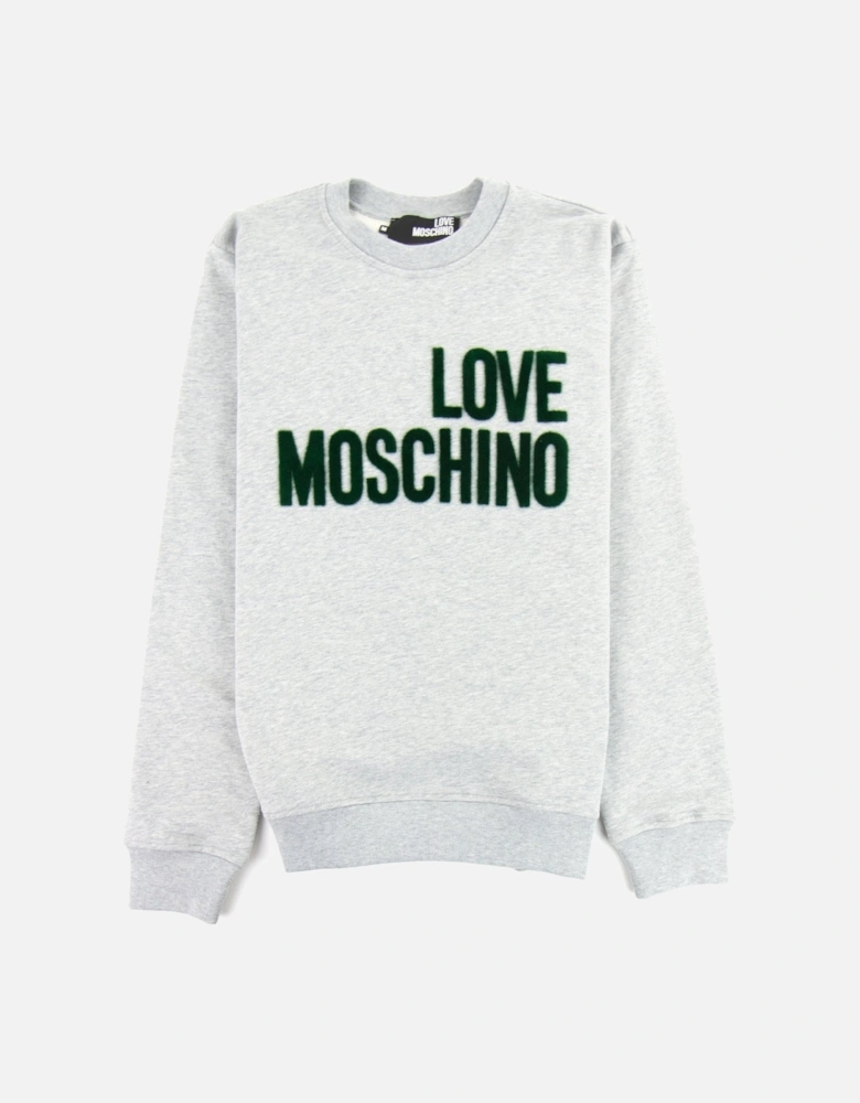 Grass Logo Sweatshirt Grey