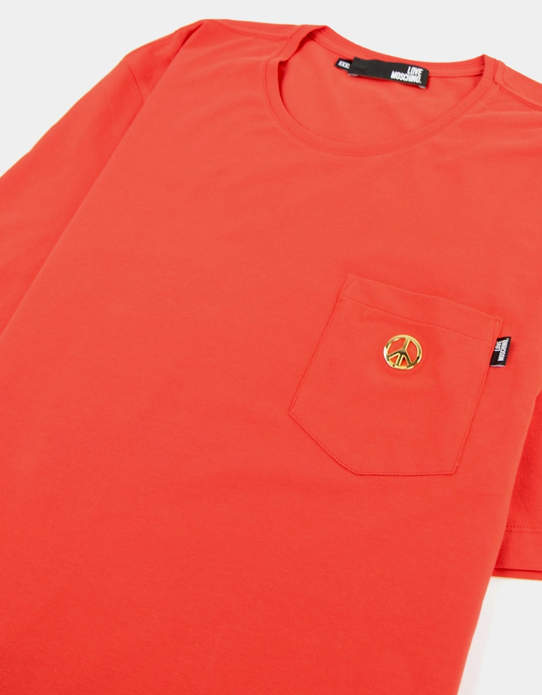 Gold Logo T-shirt Red