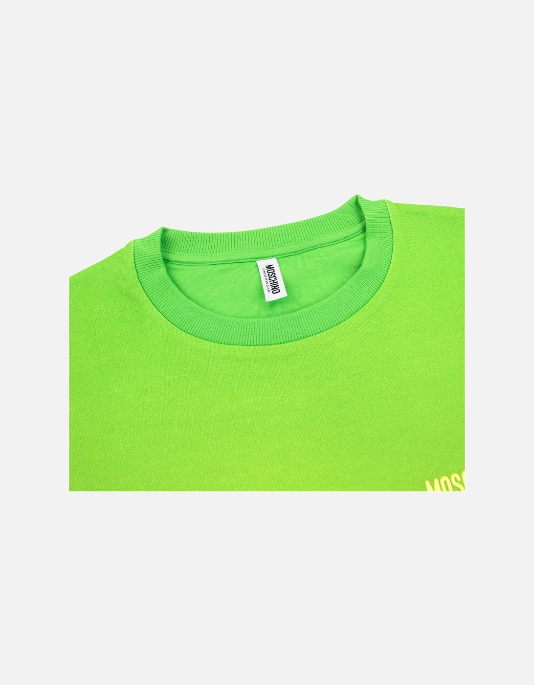 Underwear Pocket Tape Logo Sweatshirt Green/yellow