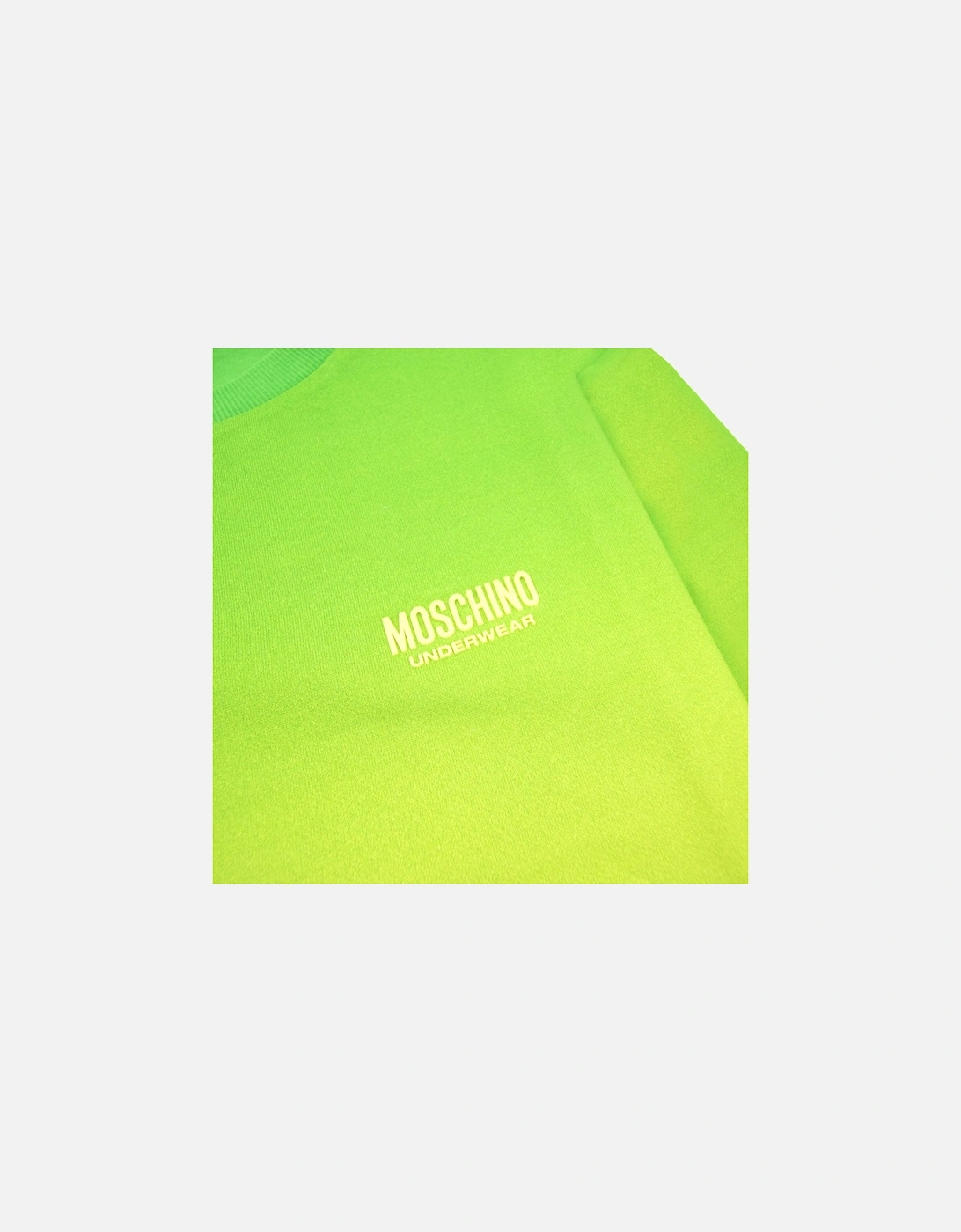 Underwear Pocket Tape Logo Sweatshirt Green/yellow