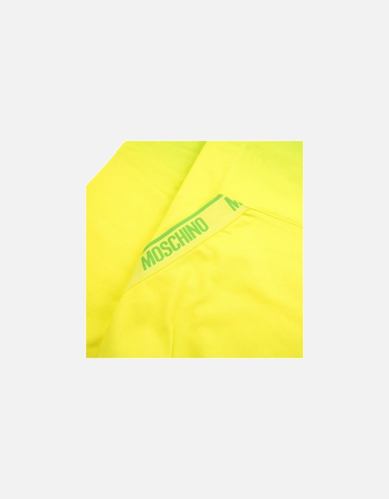 Underwear Pocket Tape Logo Sweatshirt Green/yellow