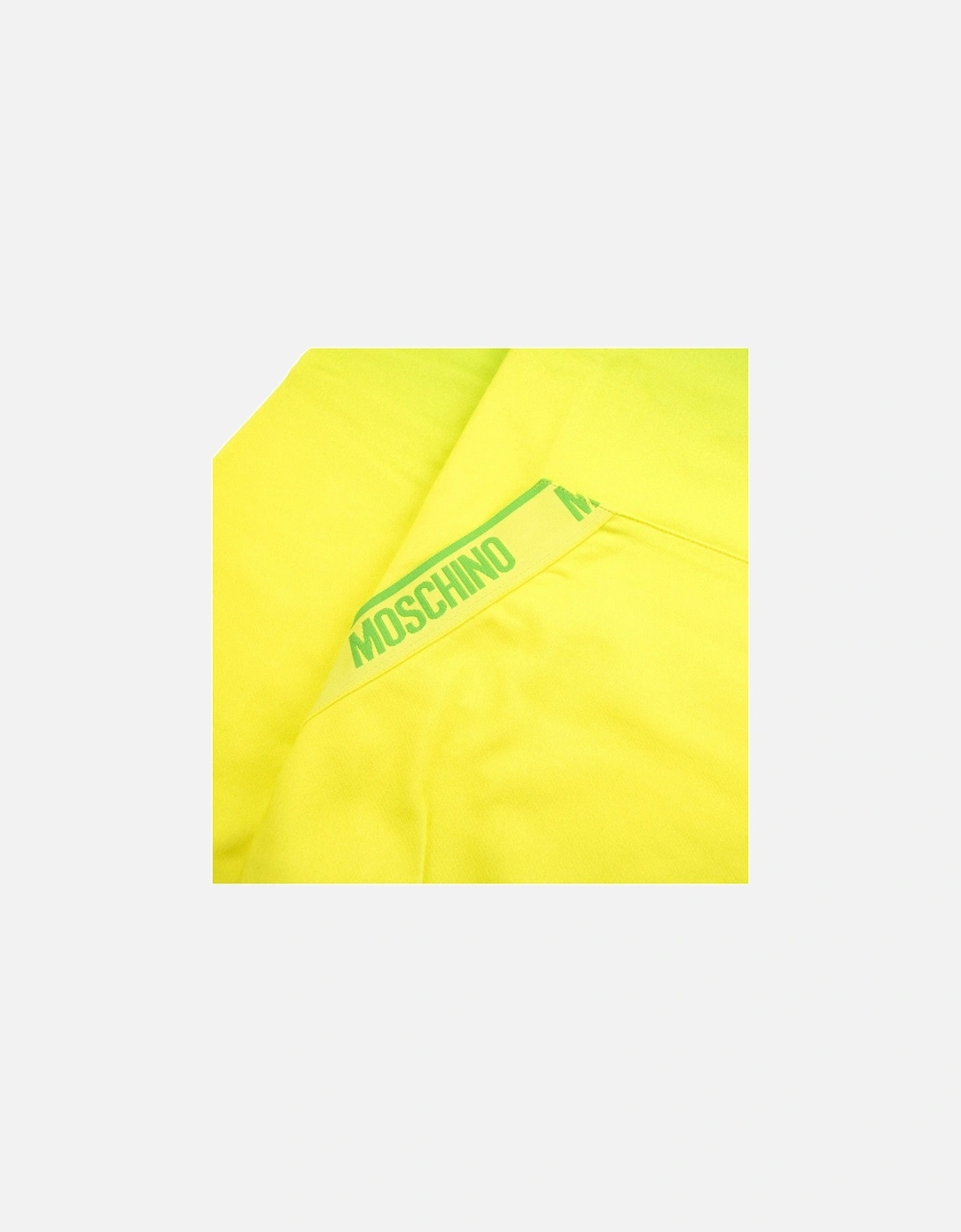 Underwear Pocket Tape Logo Sweatshirt Green/yellow