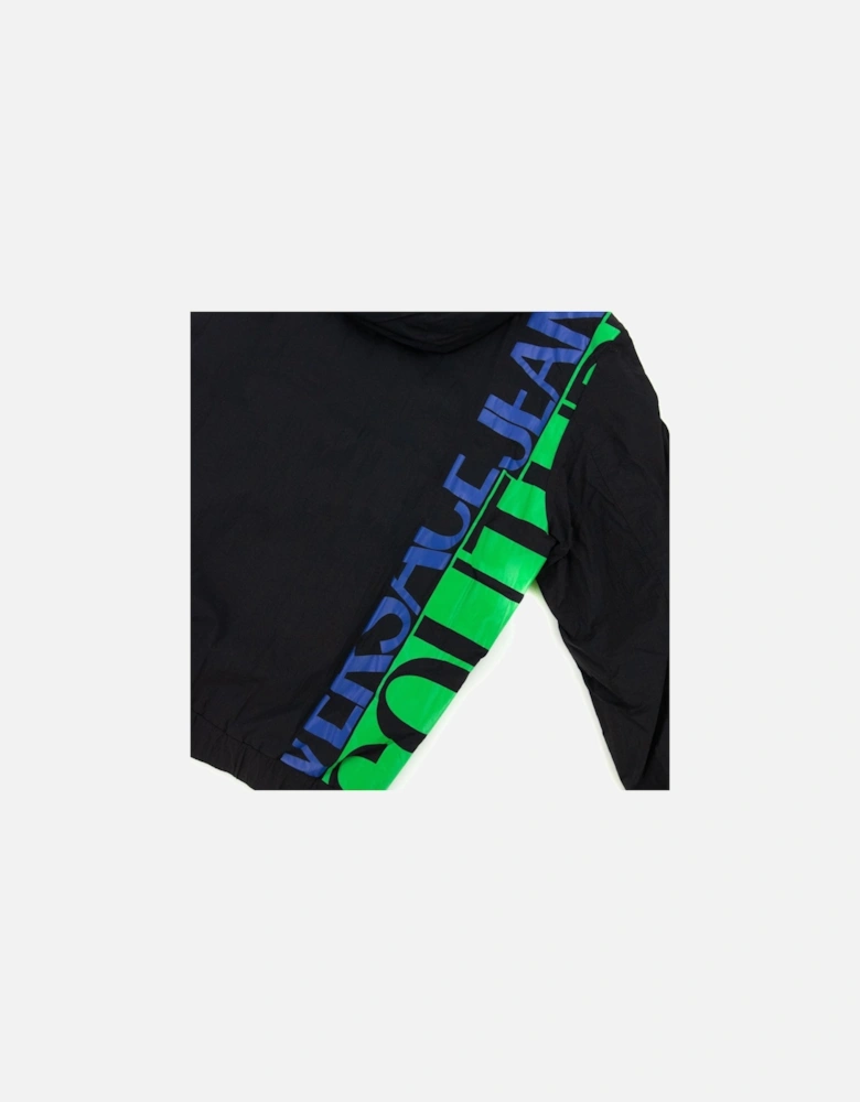 Jeans Couture Logo Accent Jacket Black