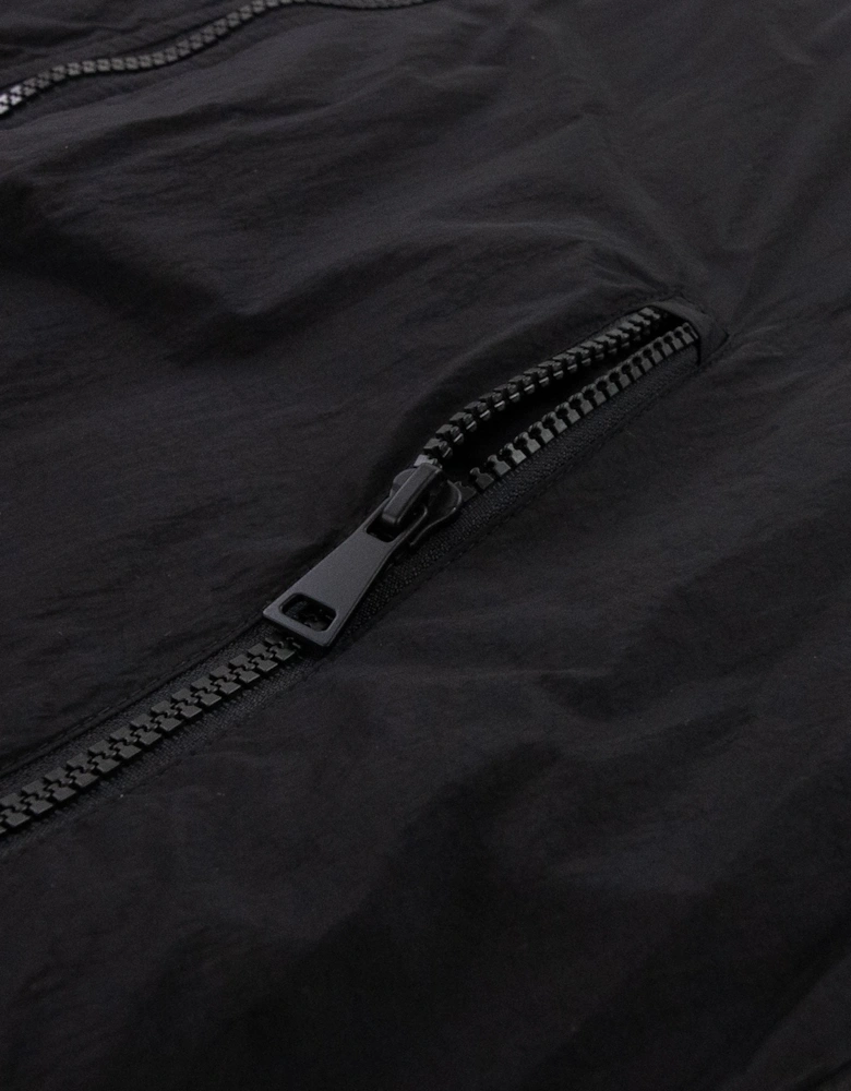 Jeans Couture Logo Accent Jacket Black