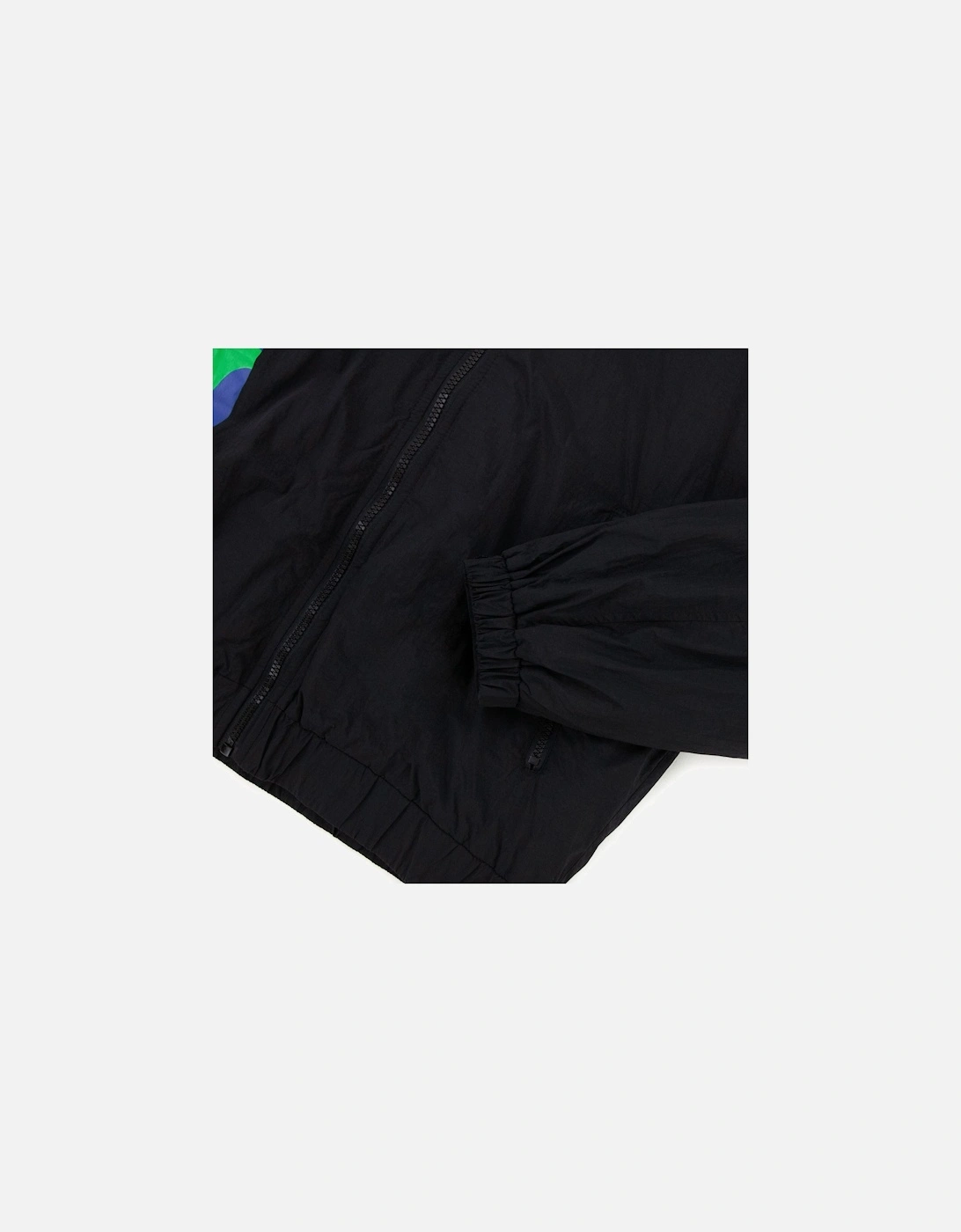 Jeans Couture Logo Accent Jacket Black